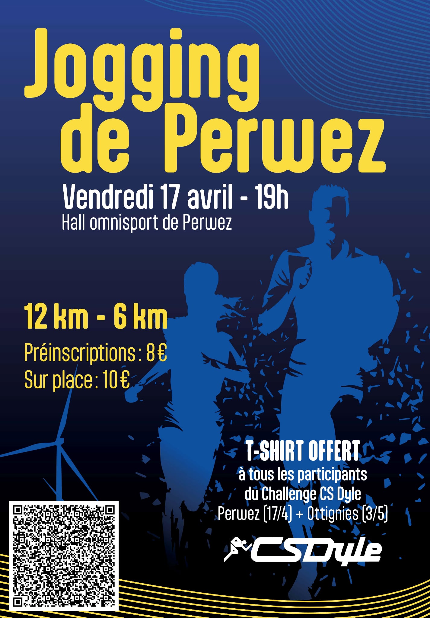 Affiche Perwez Jogging